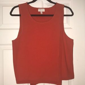 🥳🥳🥳Harlyn Orange sleeveless top